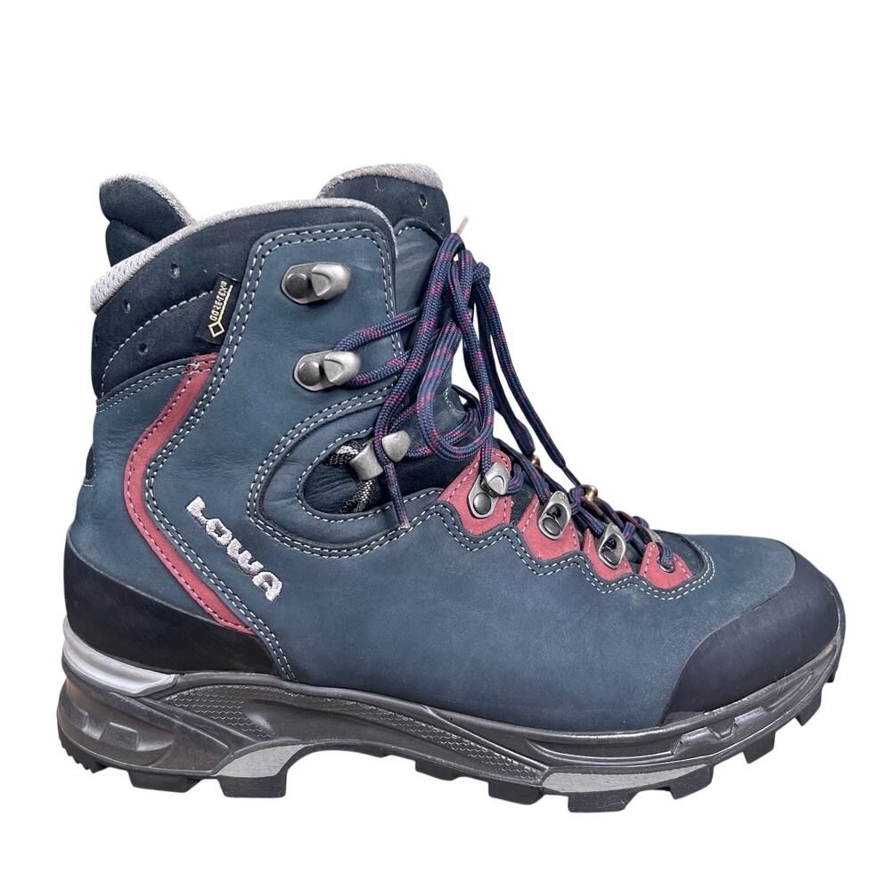 Lowa Women’s Mauria GTX Dark Blue Hiking Boots Waterproof Size US 9
